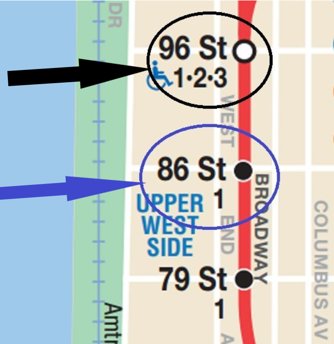 Subway map of new york- Ο χάρτης μετρό της Νέας Υόρκης