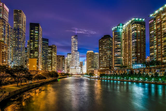Η πολή του Σικάγο στις ΗΠΑ - Chicago  town