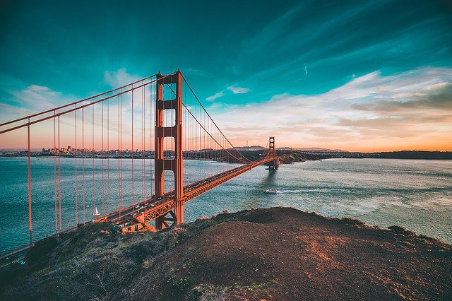 San Fransisco golden gate - Η γνωστή γέφυρα στις ΗΠΑ