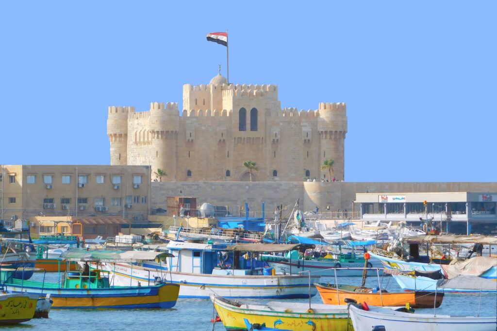 Quitbay castle in Alexandria