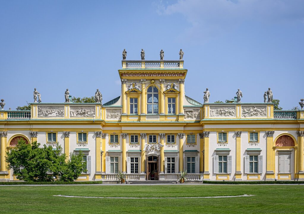 Το παλάτι Wilanow στην Βαρσοβία