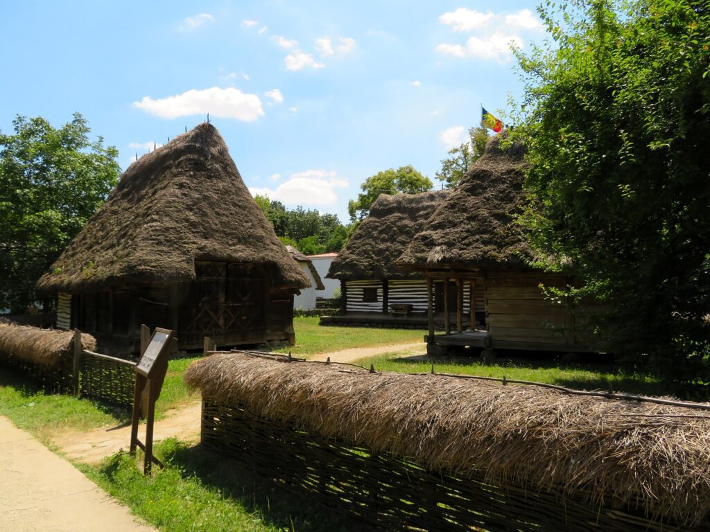 Το αξιοθέατο μουσείο του χωριού στο Βουκουρέστι