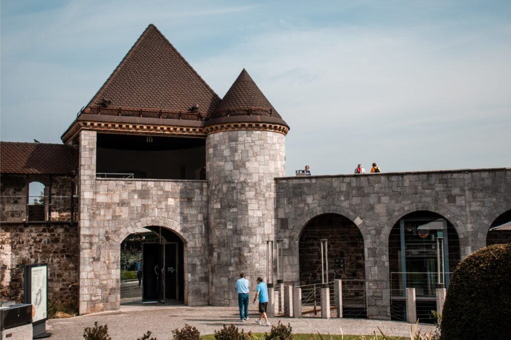 Εσωτερική απεικόνιση του κάστρου της Λιουμπλιάνα